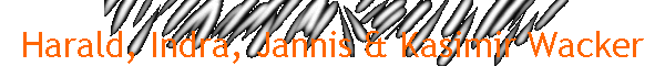 Harald, Indra, Jannis & Kasimir Wacker