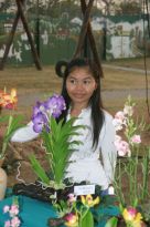 Orchideen aus Japanischer Tonerde