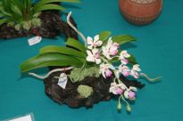 Orchideen aus Japanischer Tonerde