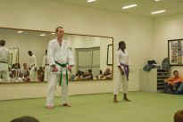 Prfung zum blauen Grtel