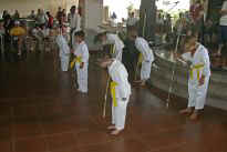 eine bung mit Stcken