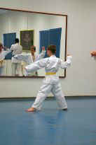 Kasimir vor dem Spiegel