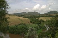 Landschaft nrdlich von Johannesburg